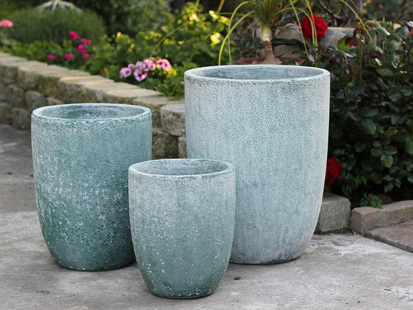 Tall Milano Cone Planter - (Coral) By Plantatorem