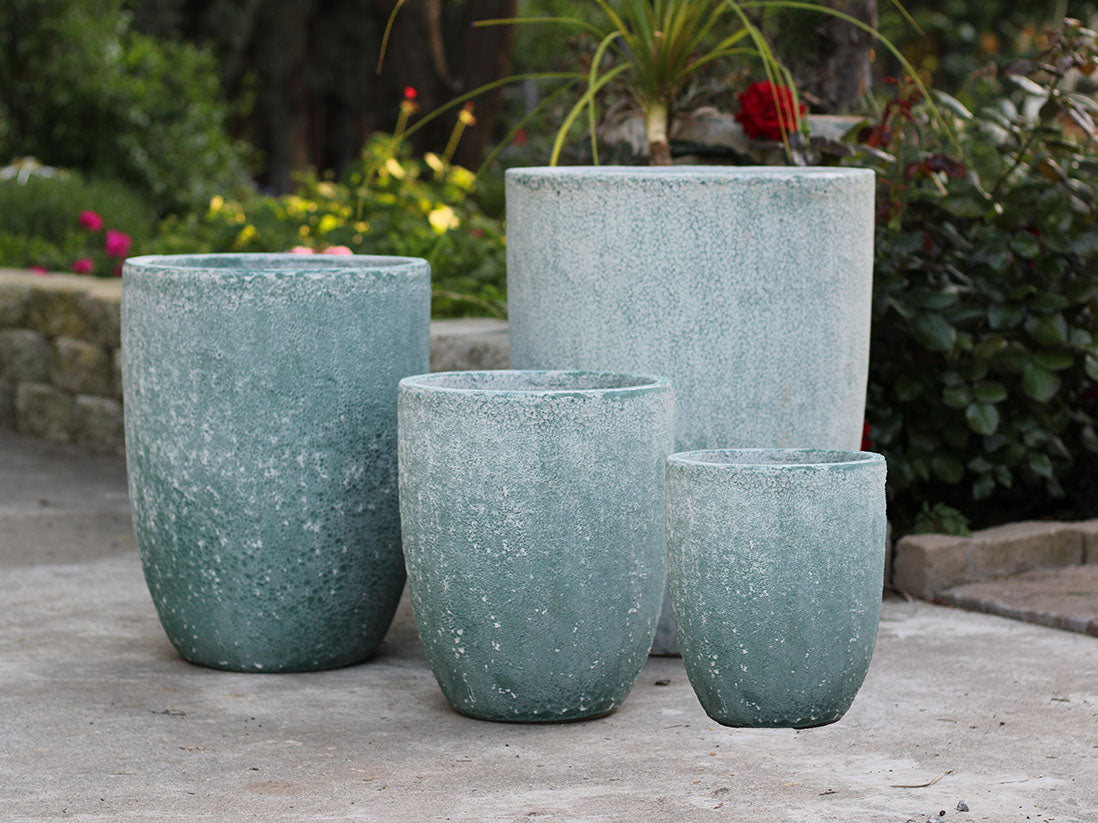 Tall Milano Cone Planters - (Coral) By Plantatorem