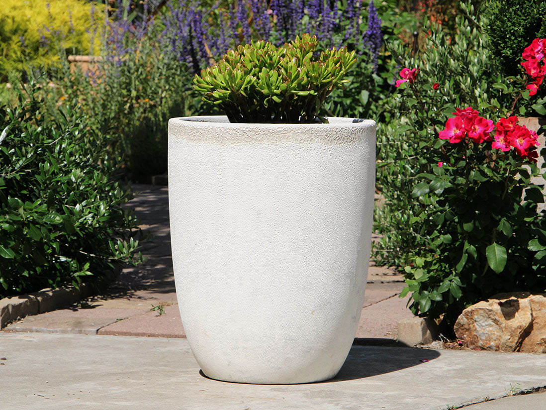 Tall Milano Cone Planters - (Coral) By Plantatorem