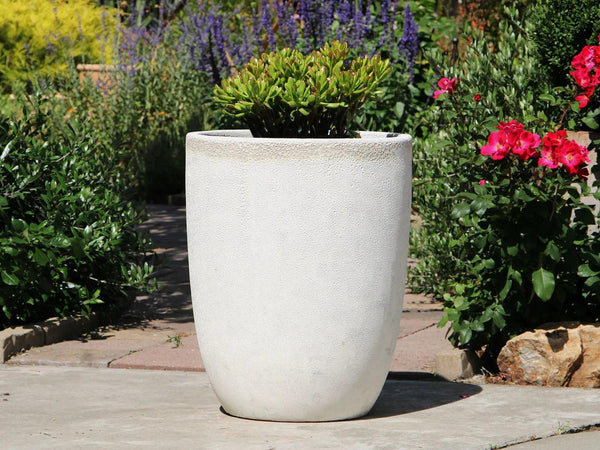 Tall Milano Cone Planter - (Coral) By Plantatorem
