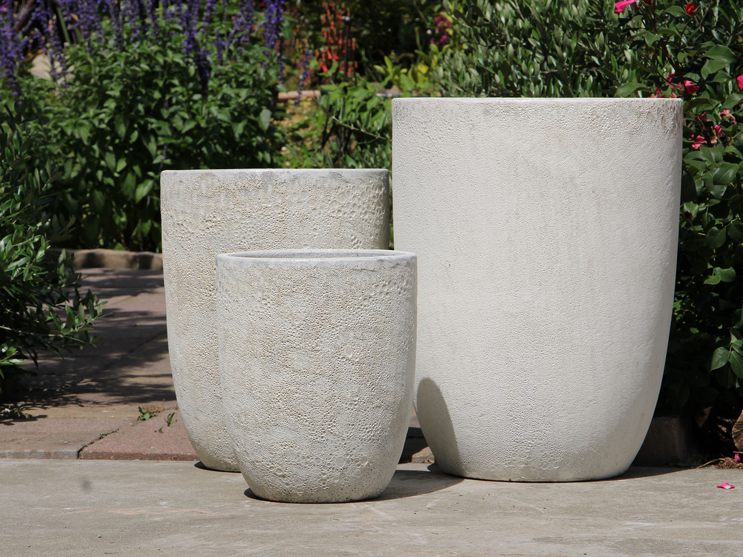 Tall Milano Cone Planter - (Coral) By Plantatorem