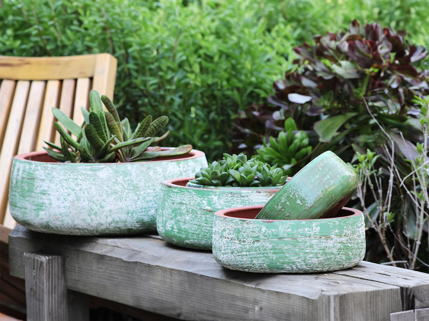 Hand Thrown Smooth Bowls- Set of 4 By Plantatorem PLANTATOREM