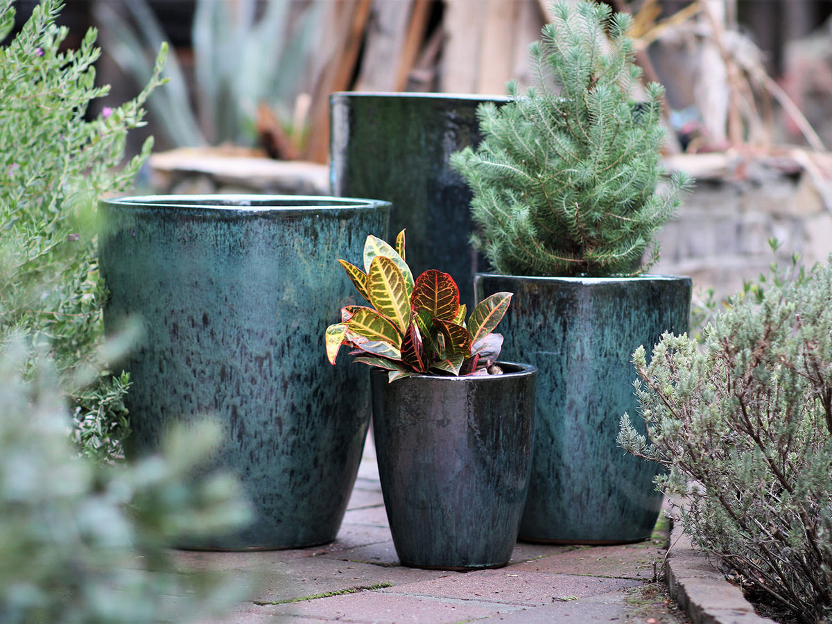 XLG Cone Planter - (Glazed) By Plantatorem