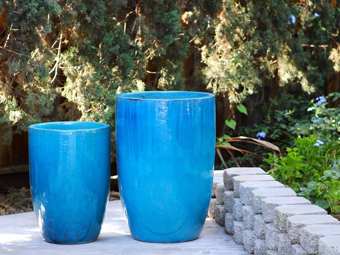 Tall Barrel Planters By Plantatorem
