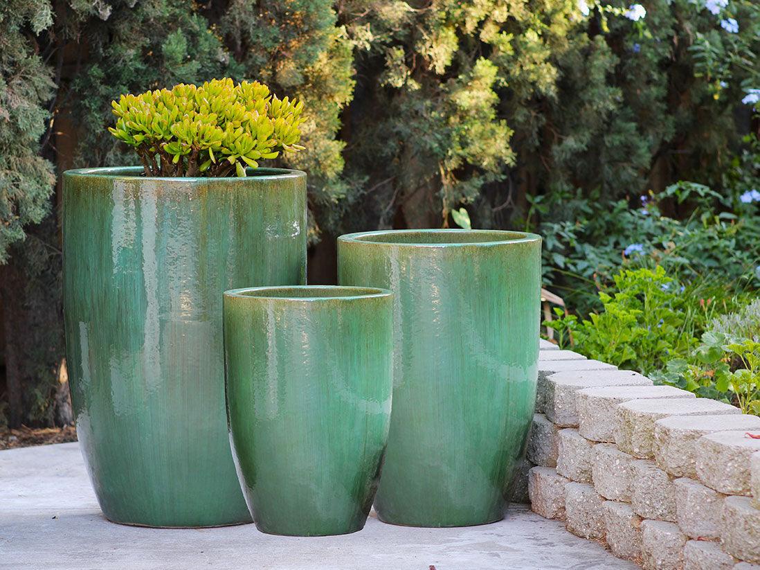 Mid Height Barrel Planter By Plantatorem