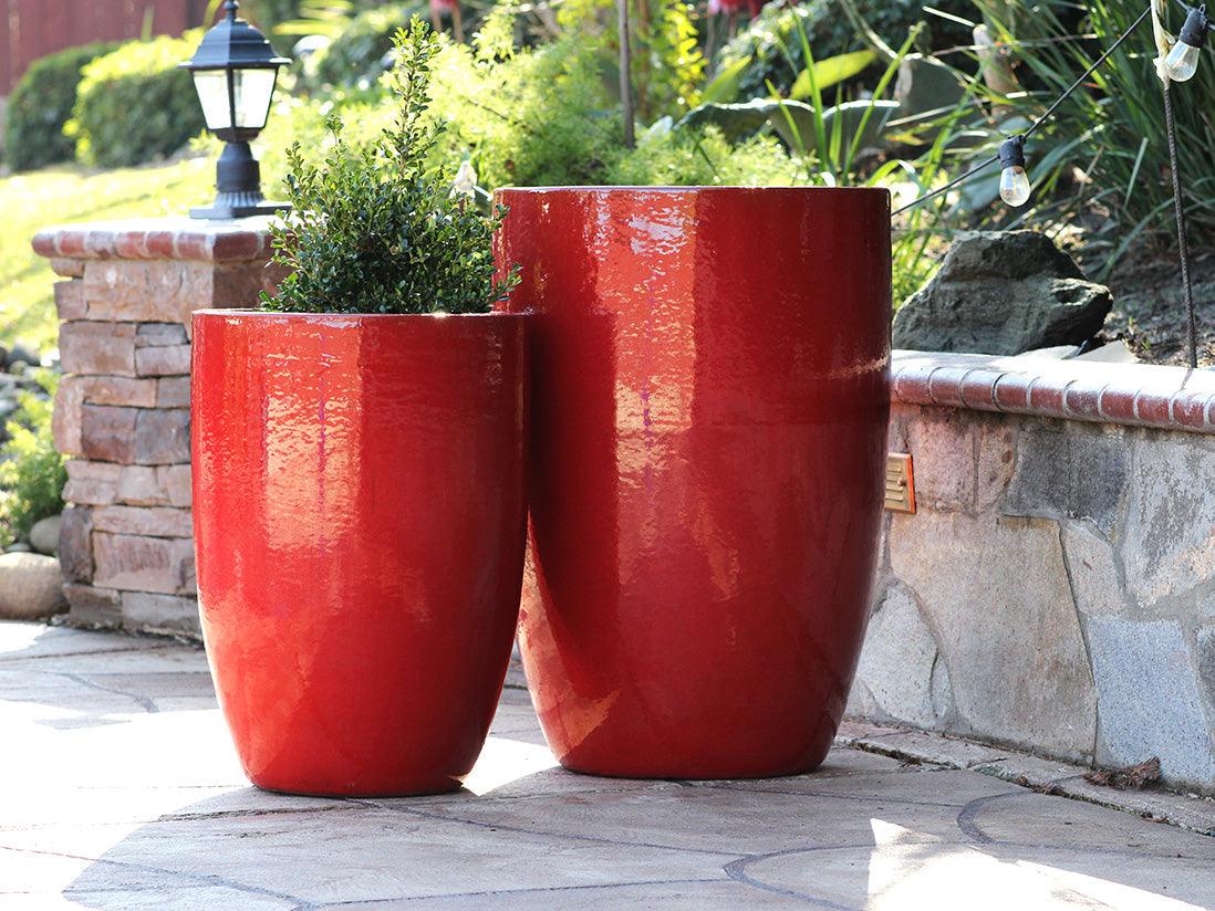 Tall Barrel Planters By Plantatorem