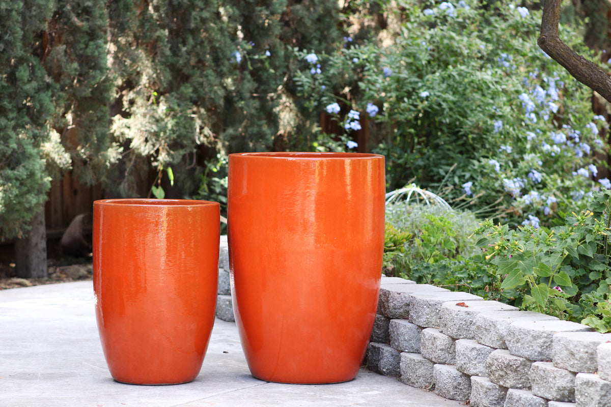 Tall Barrel Planters By Plantatorem