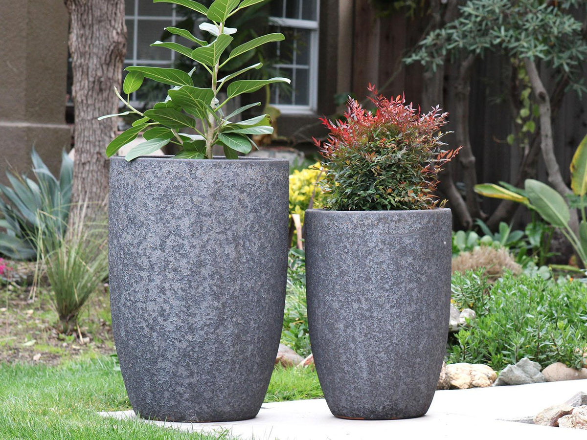 Tall Barrel Planters By Plantatorem