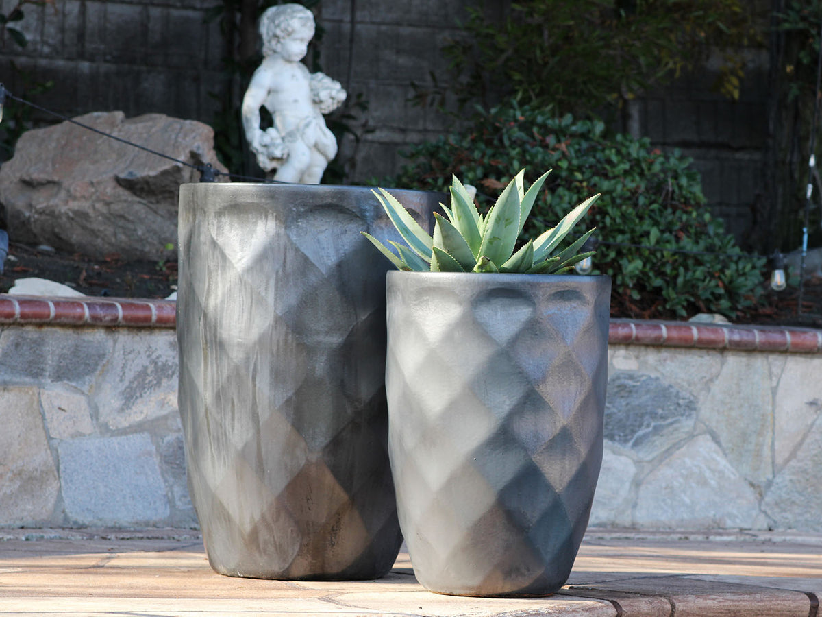Tall Diamond Planter By Plantatorem