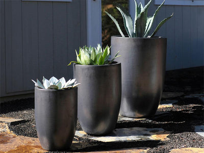 Mid Height Barrel Planter By Plantatorem