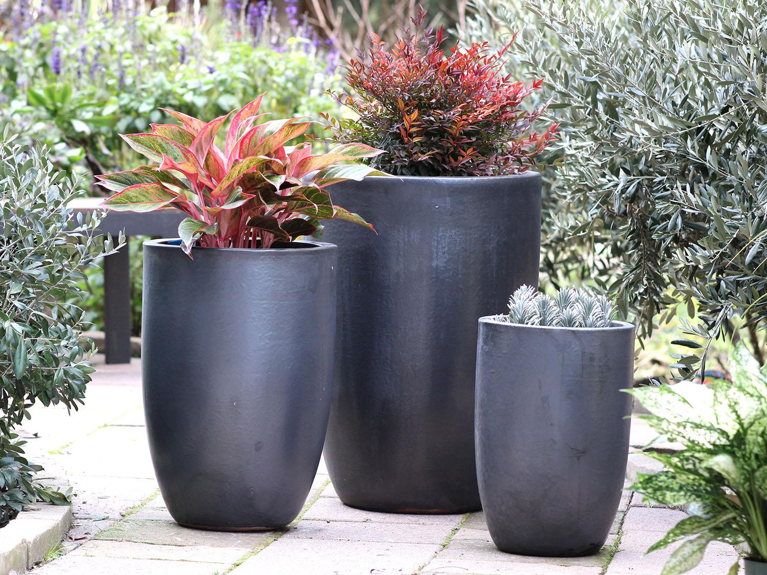 Mid Height Barrel Planter By Plantatorem