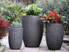 Mid Height Barrel Planter - (Silver Rock) By Plantatorem