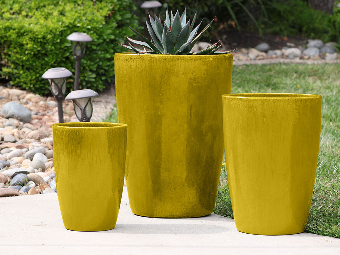 Slim Round Planter By Plantatorem