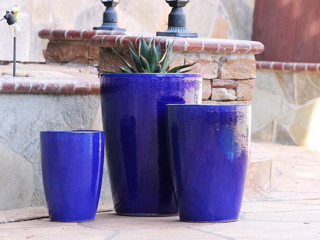 Slim Round Planter By Plantatorem