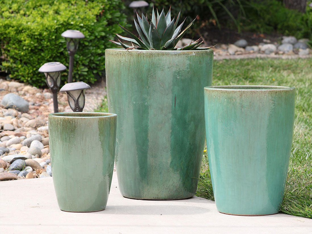 Slim Round Planter By Plantatorem