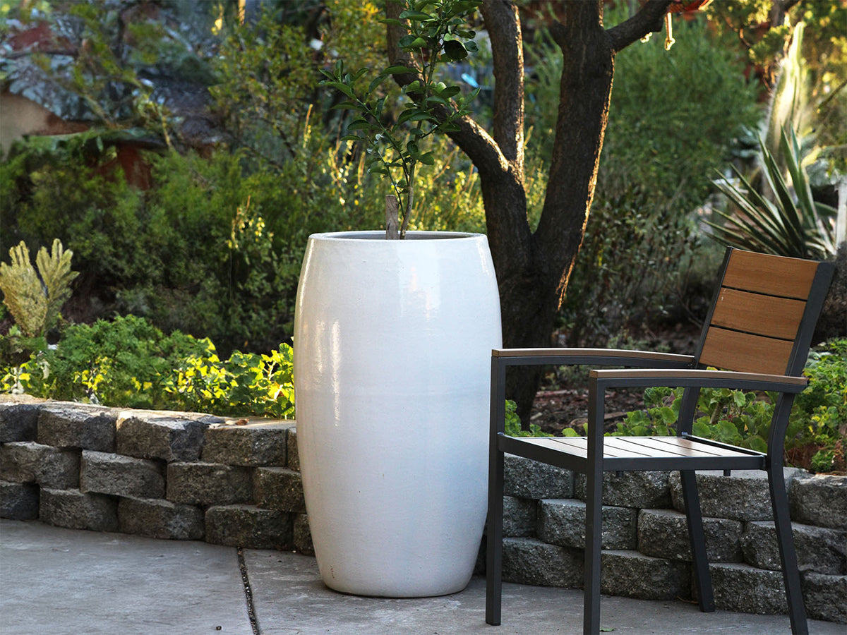 Drum Shaped Planter By Plantatorem