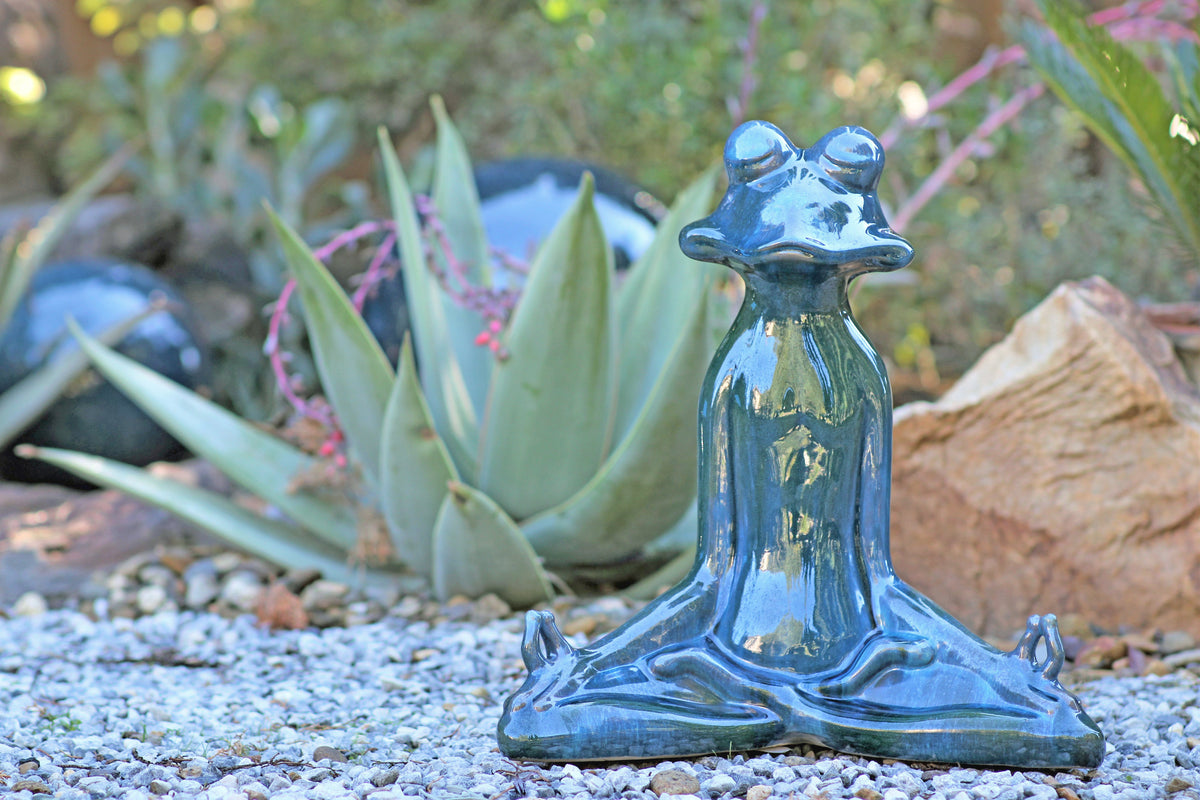 Meditation Frog By Plantatorem