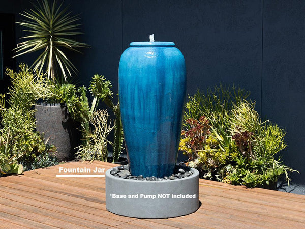Tall Jar Fountain By Plantatorem