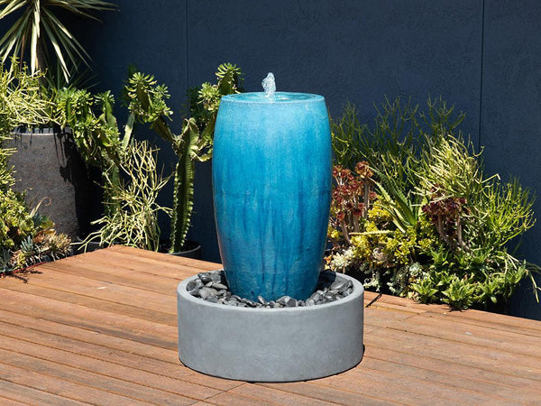 Drum Shape Fountain By Plantatorem