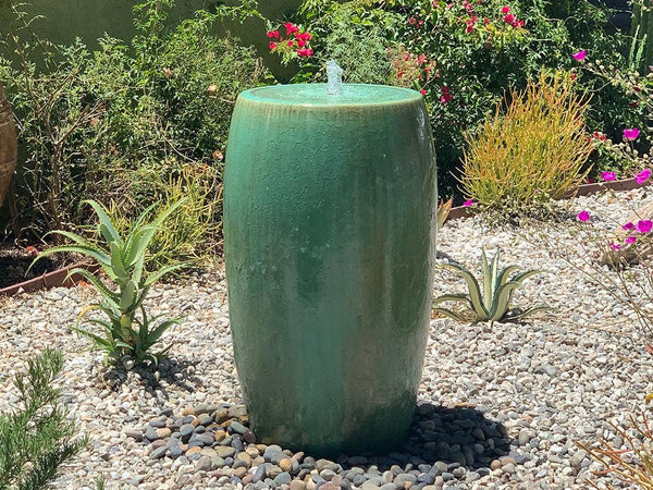 Drum Shape Fountain By Plantatorem