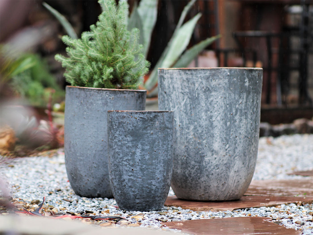 Milano Tall Barrel Planter By Plantatorem