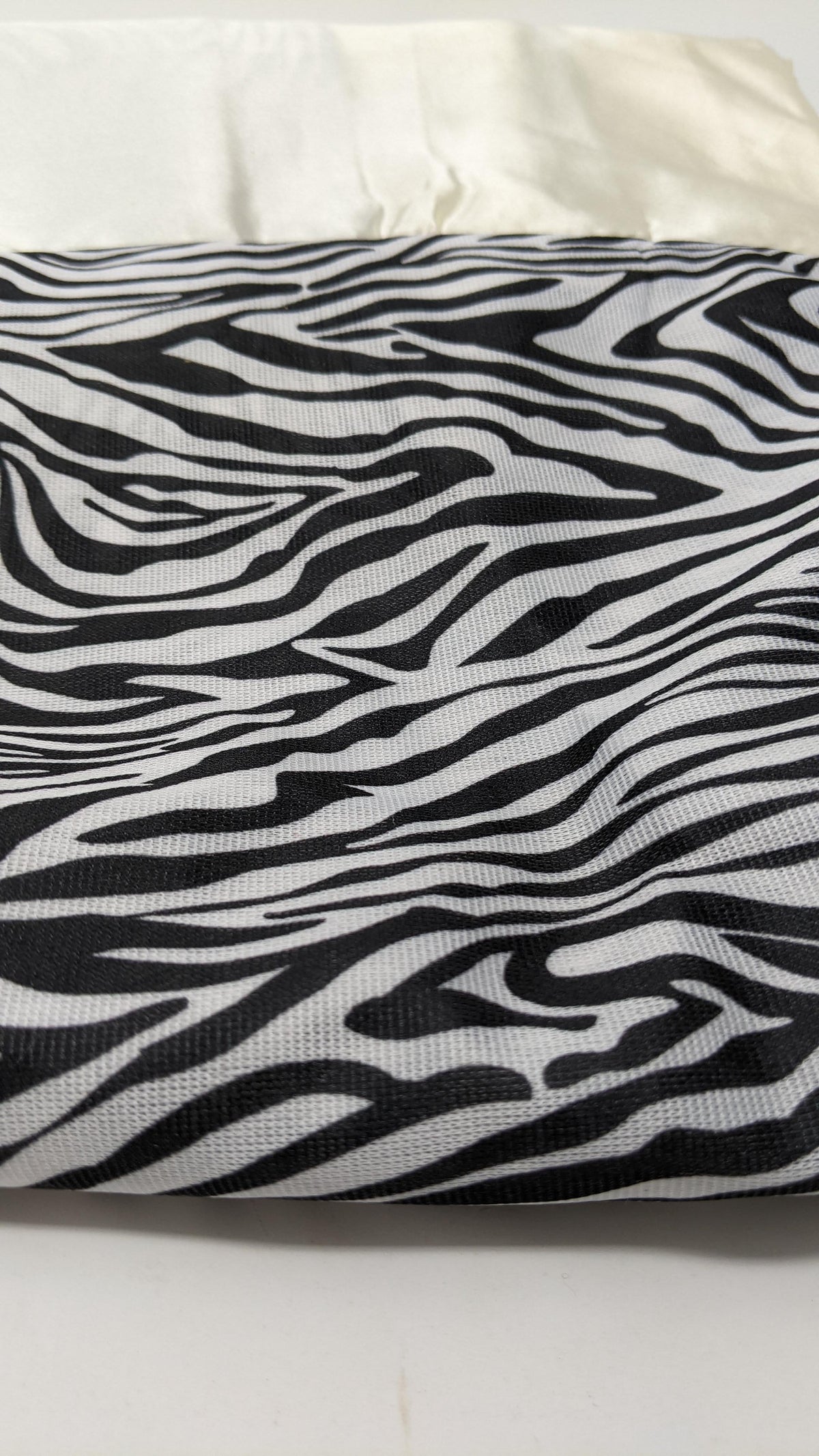 Tache Winter Moon Black Stripe Zebra Animal Print Gold Tailored Platform 14
