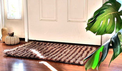 DaDa Bedding Shaggy Soft Door Mat Carpet Rug - 20
