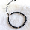 Lava Tassel Tasbih Bracelet | Women's Misbaha - 33 Beads, 4mm