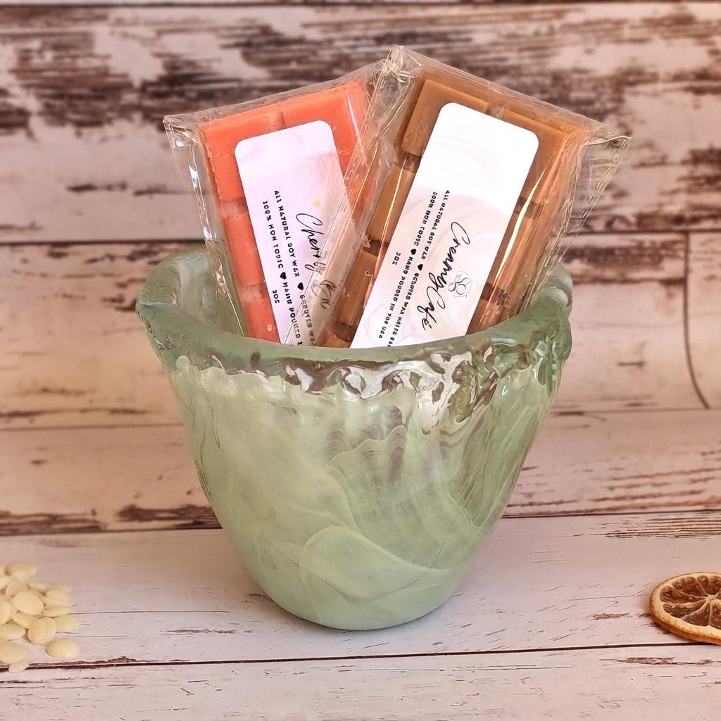 Holiday Gift Wax Melts Bar – Seasonal Hues | 18 Signature Scents