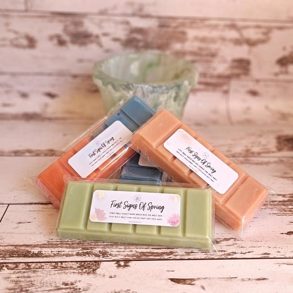 Holiday Gift Wax Melts Bar – Seasonal Hues | 18 Signature Scents