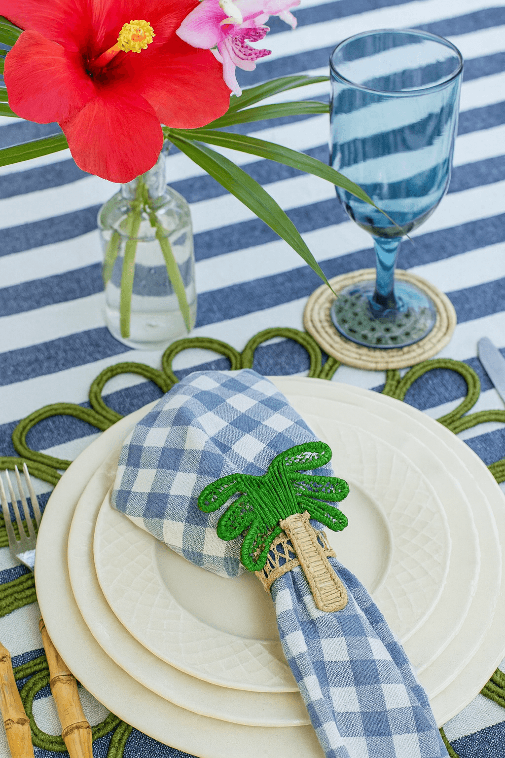 Palm Handwoven Iraca Palm Napkin Ring