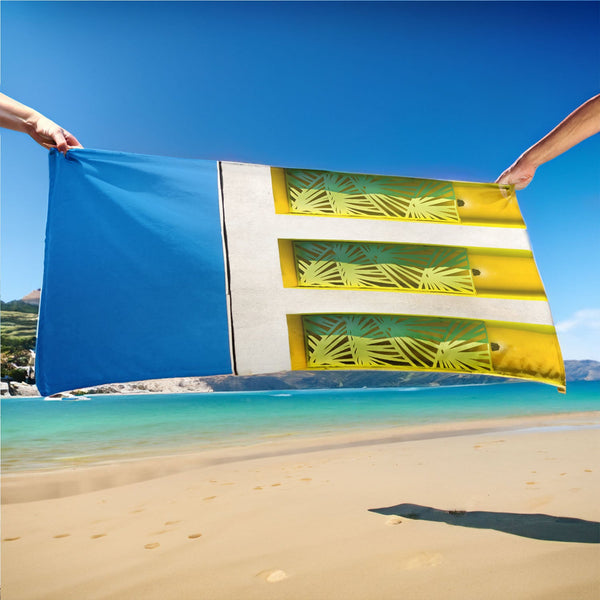 Palm Wall - Beach Towel