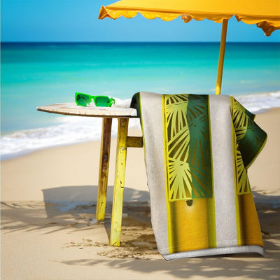 Palm Wall - Beach Towel