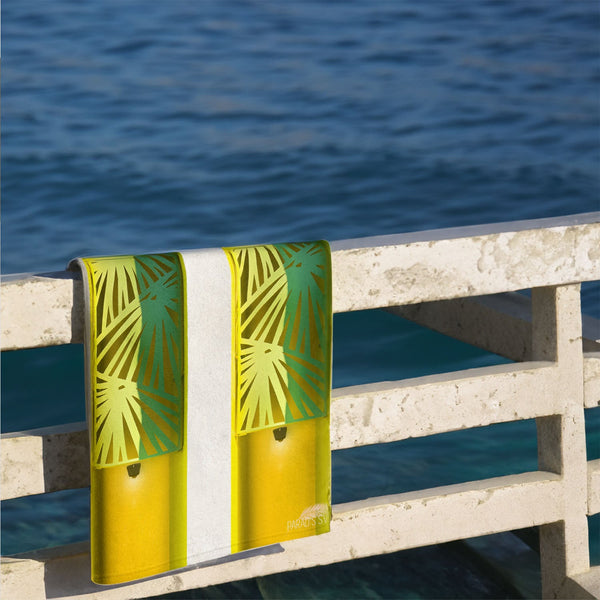 Palm Wall - Beach Towel