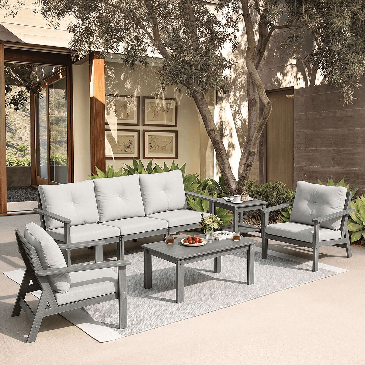 Corex HDPE Outdoor Sectional Sofa