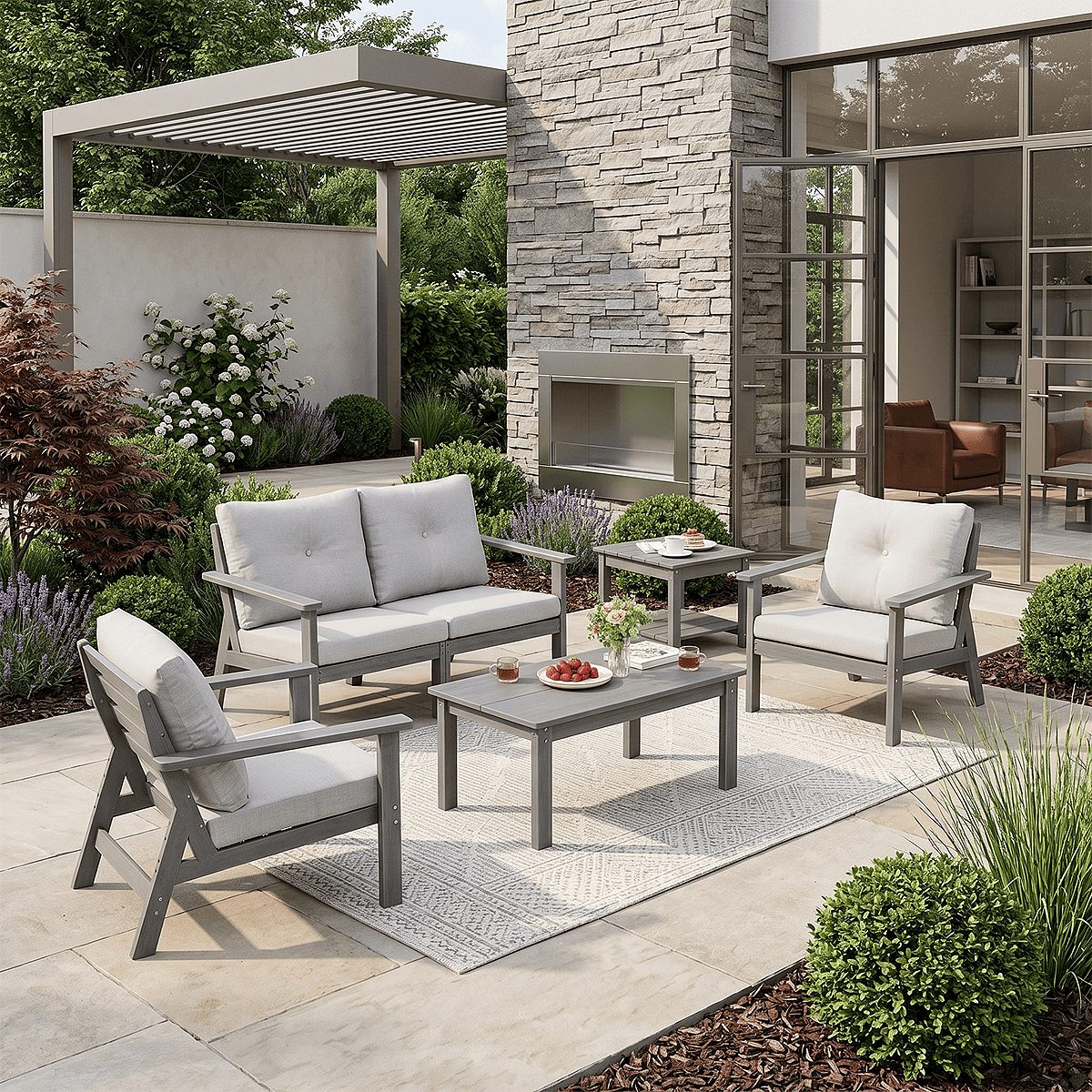 Corex HDPE Outdoor Sectional Sofa