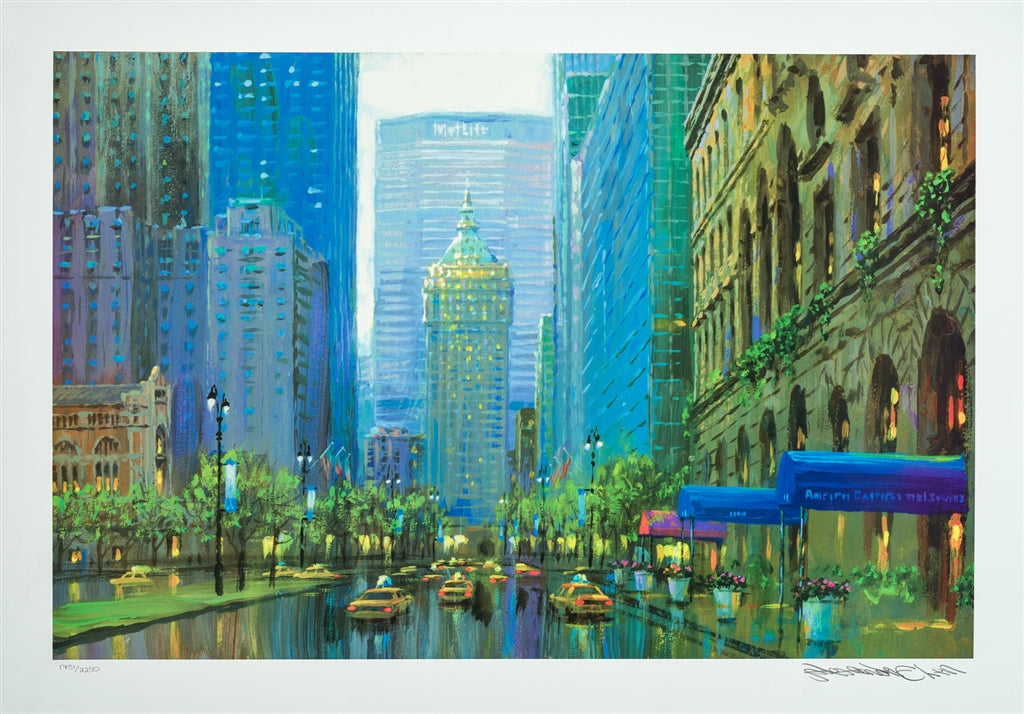 Park Avenue Early Spring (UNFRAMED) by Alexander Chen - 11.5