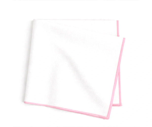 Merrow Stitch Cotton Napkins
