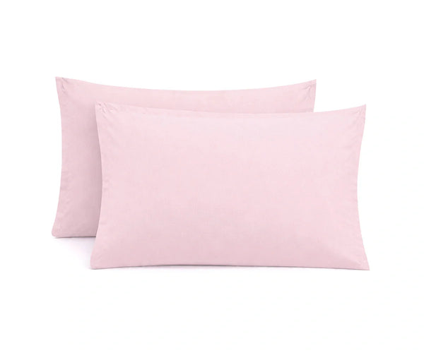 100% Cotton Sateen Pillowcases - Set of 2