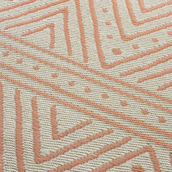 Patan - Coral Outdoor Rug for Patio