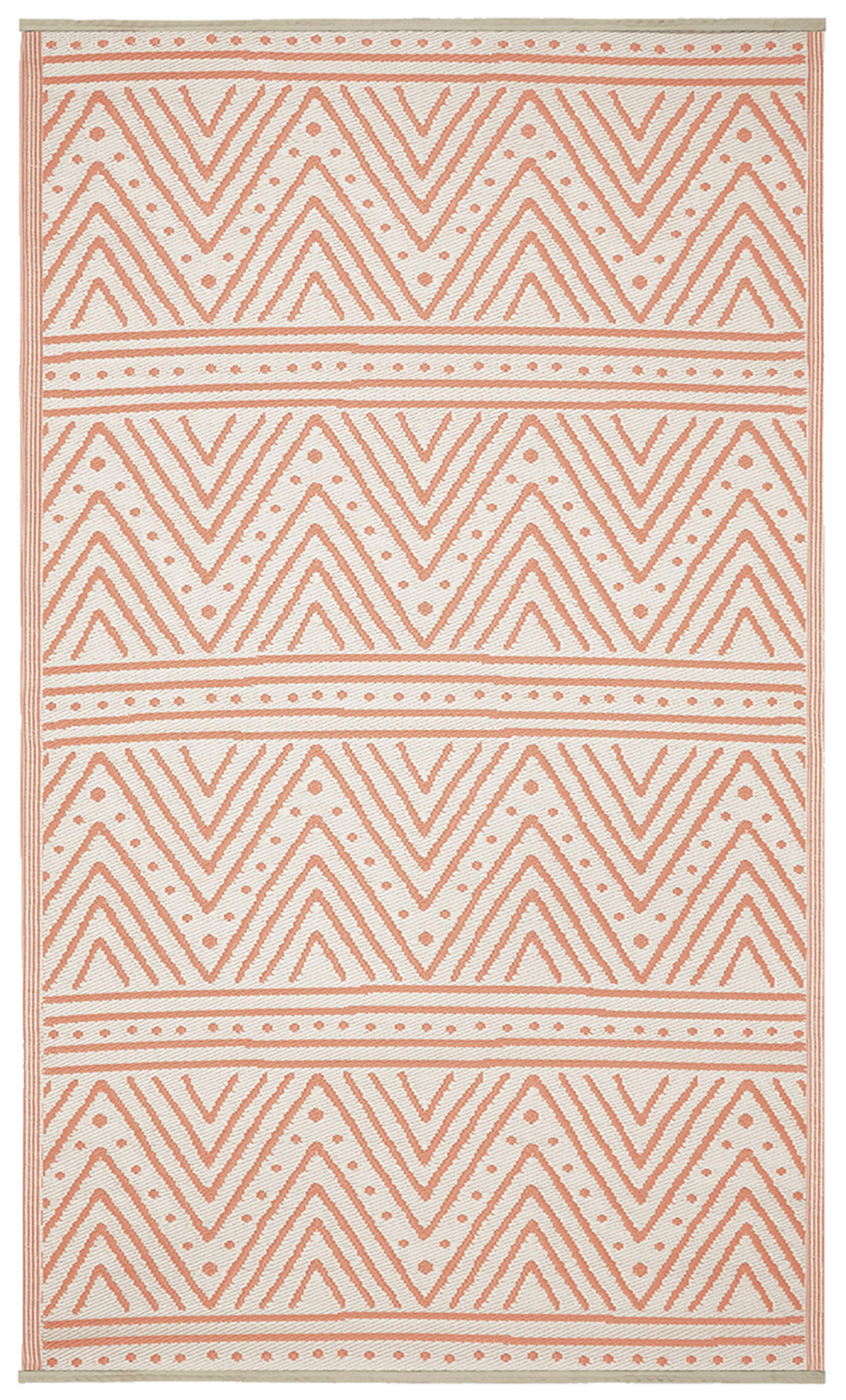 Patan - Coral Outdoor Rug for Patio