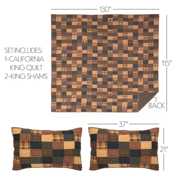Patriotic Patch 3pcs. Quilt Set - Gifts for You 'n Me