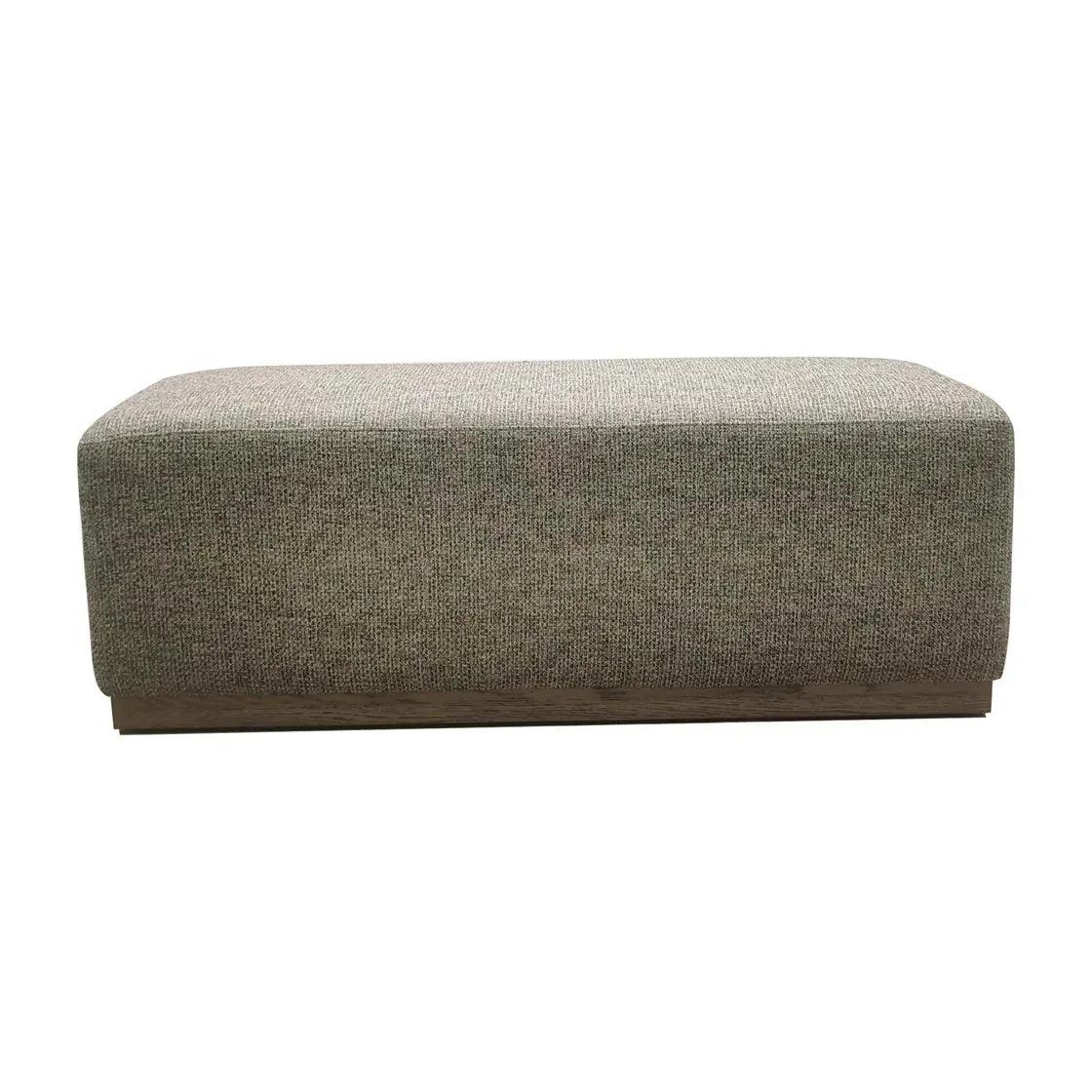 Peggy Bench/Cocktail Ottoman With Table - Tweed/Multi - Gifts for You 'n Me