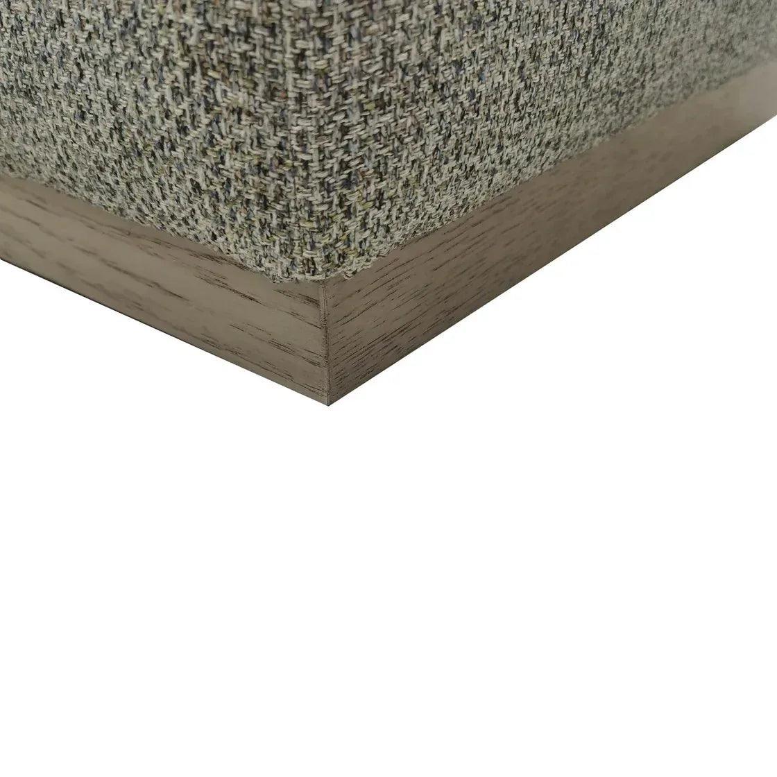 Peggy Bench/Cocktail Ottoman With Table - Tweed/Multi - Gifts for You 'n Me