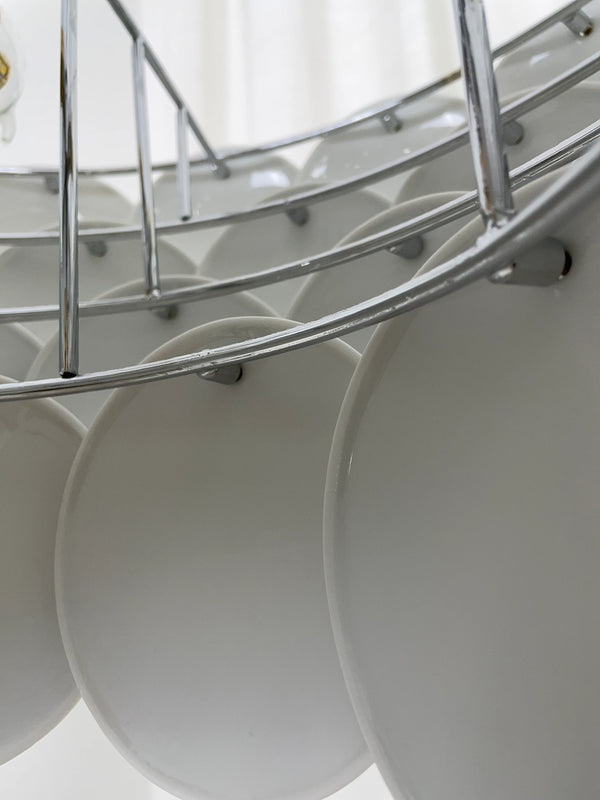 Pembridge White Ceramic Chandelier