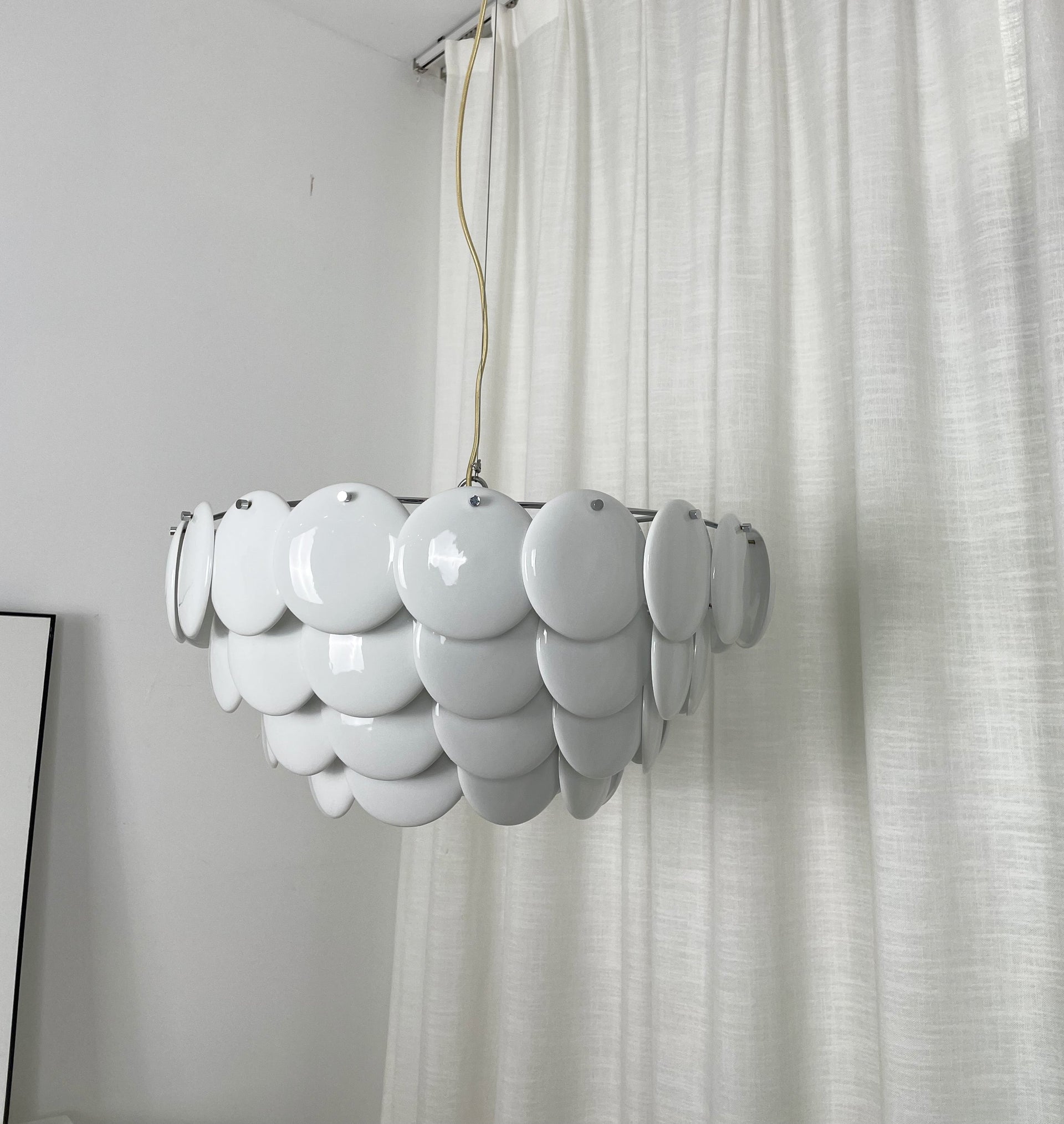 Pembridge White Ceramic Chandelier