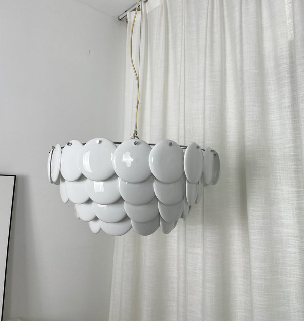 Pembridge White Ceramic Chandelier