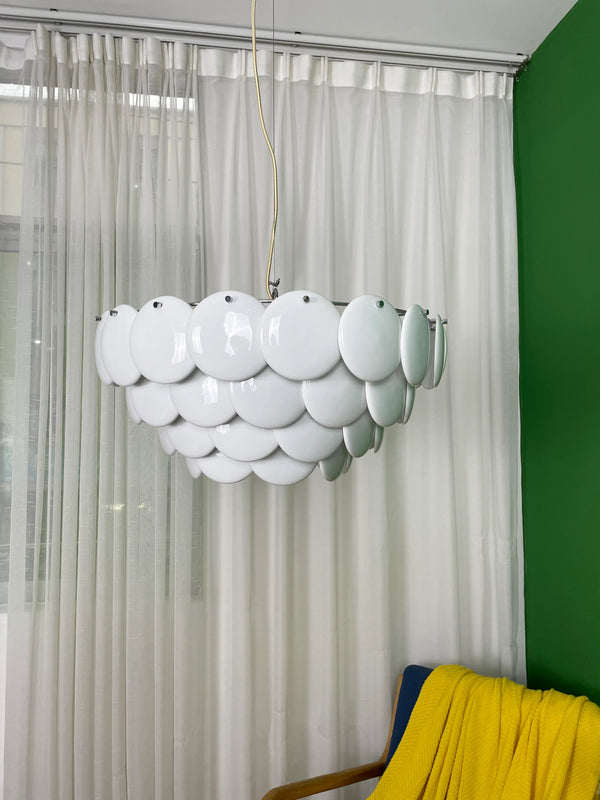 Pembridge White Ceramic Chandelier