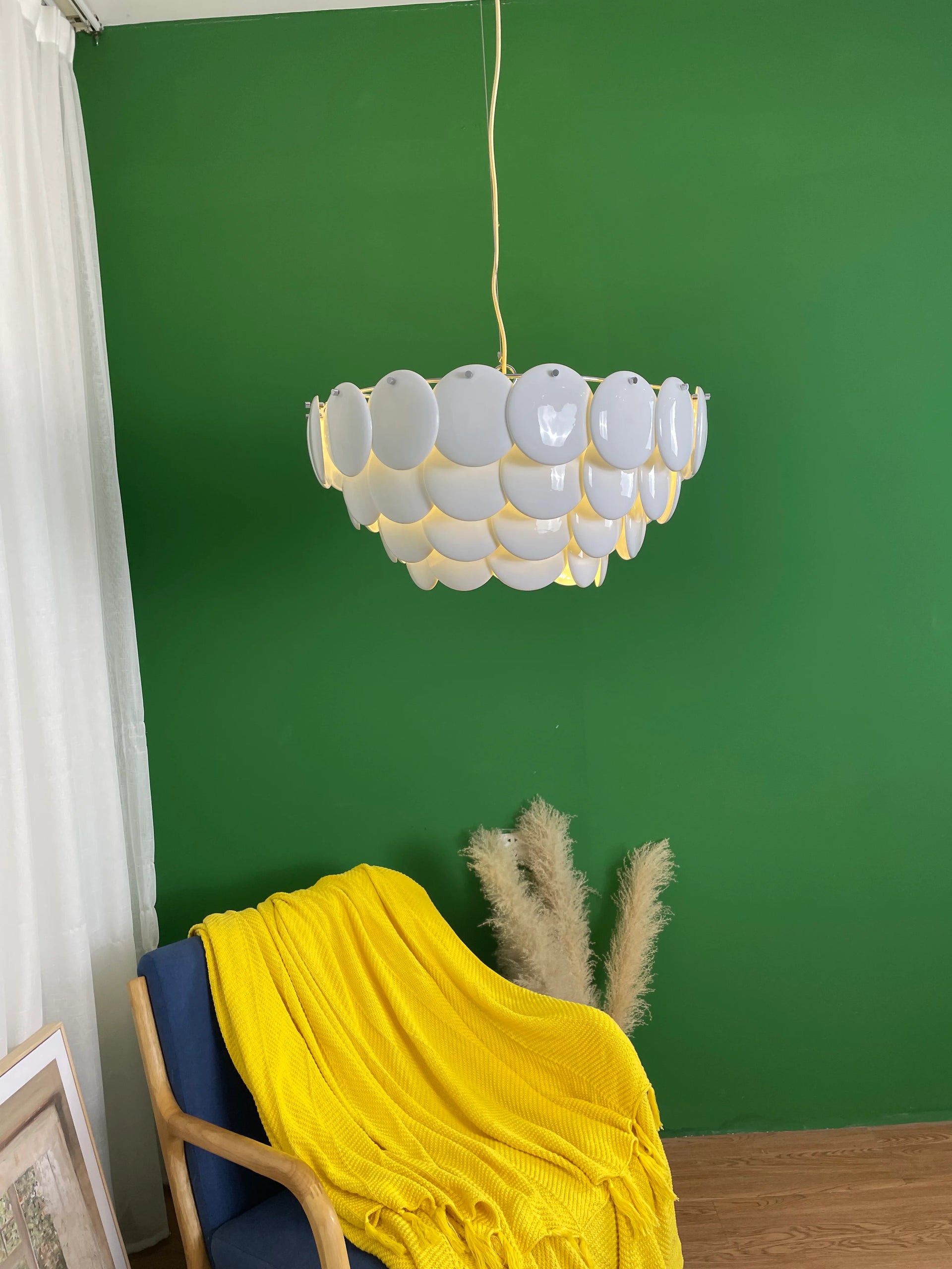 Pembridge White Ceramic Chandelier