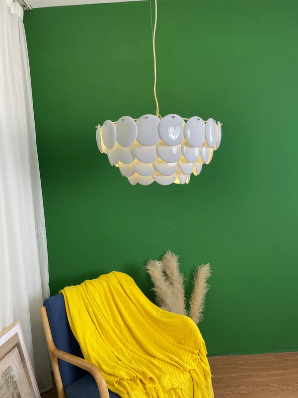 Pembridge White Ceramic Chandelier